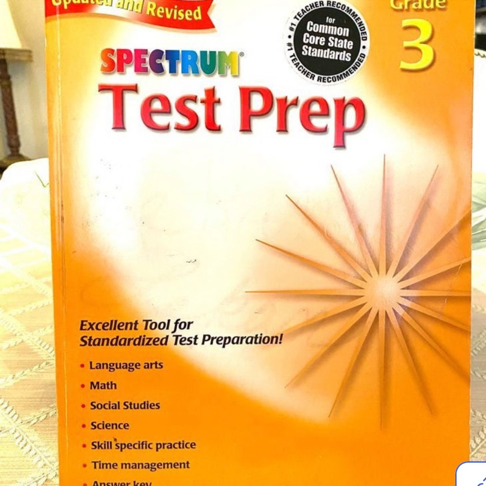 Grade 3 test prep book